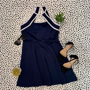 Crystal Doll Jrs Navy Scuba Dress | 13